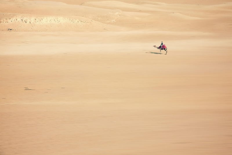 Camel Ride in Morocco